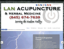Tablet Screenshot of lanacupuncture.com